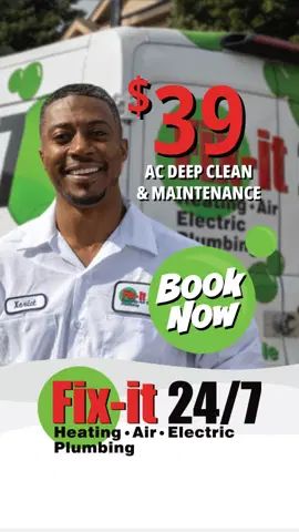 Fix-it 24/7 Plumbing, Heating, Air & Electric ad