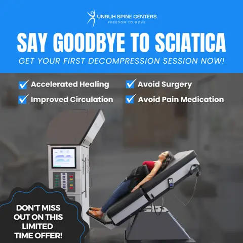 Unruh Spine Center ad