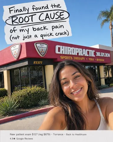 Back to Healthcare Chiropractic ad