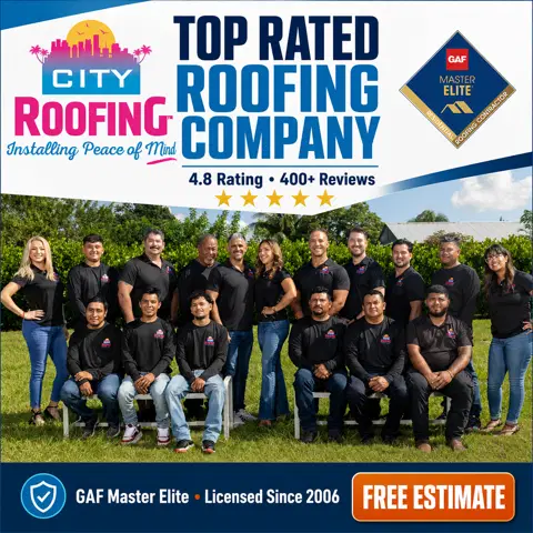 City Roofing ad