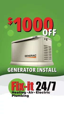 Fix-it 24/7 Plumbing, Heating, Air & Electric ad