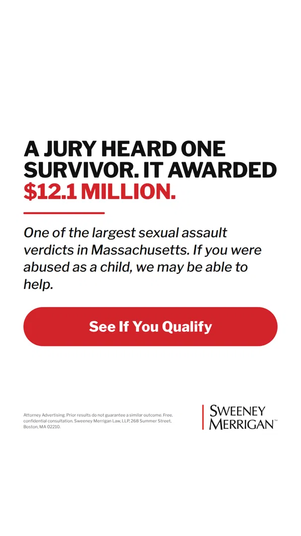 Sweeney Merrigan Personal Injury Lawyers ad