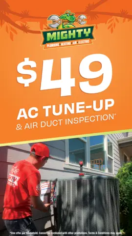 Mighty Plumbing Heating Air and Electric LLC. ad