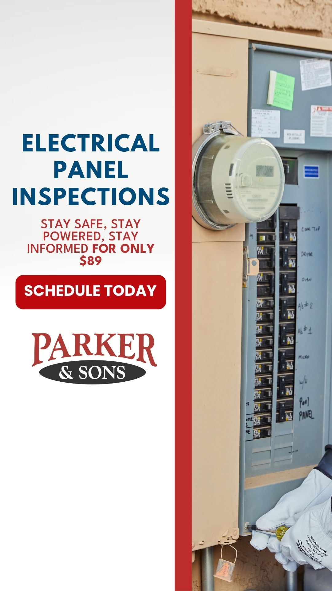 Parker & Sons ad