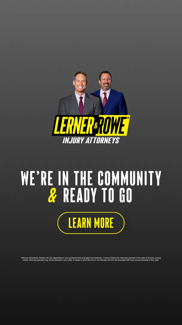 Lerner and Rowe Injury Attorneys ad