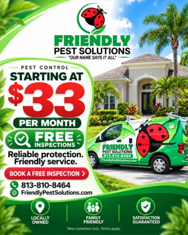 Friendly Pest Solutions, LLC ad