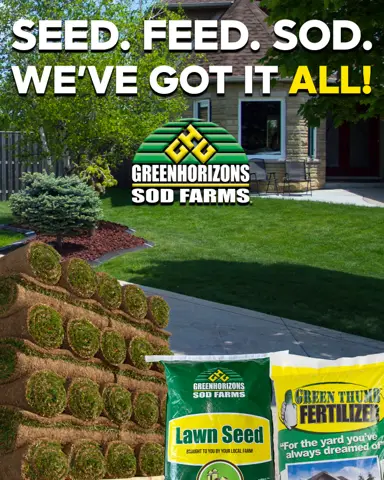 Green Horizons Lawn Care ad