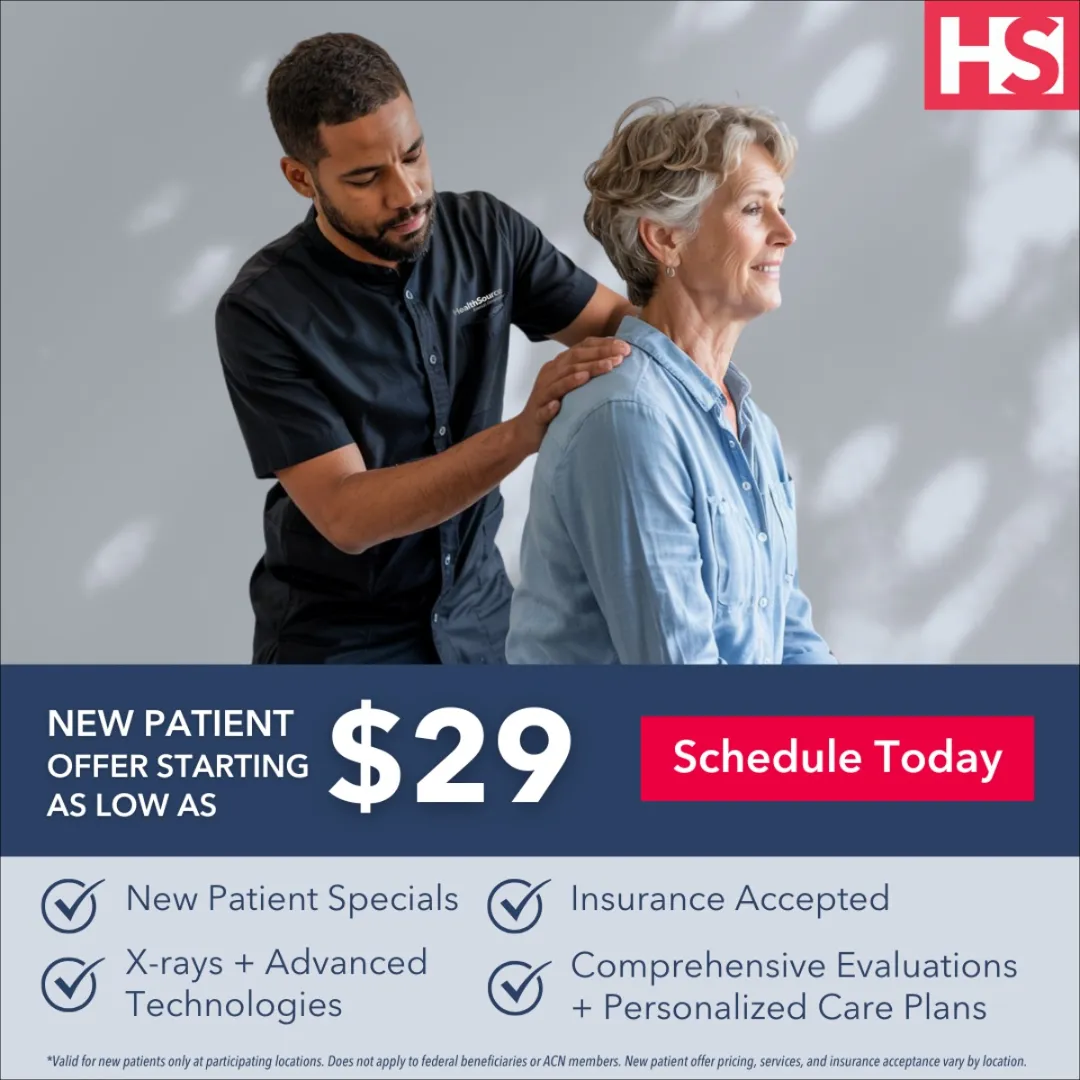 HealthSource Chiropractic of Troy ad