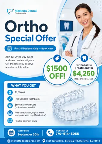 Marietta Dental Professionals ad