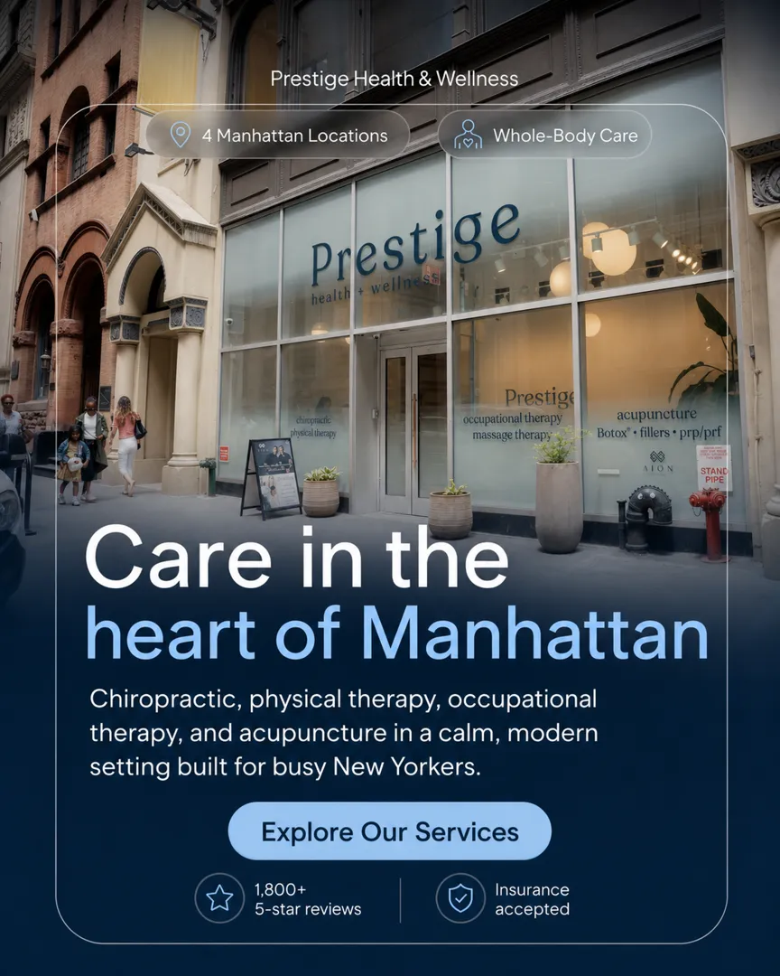 Prestige Health and Wellness ad