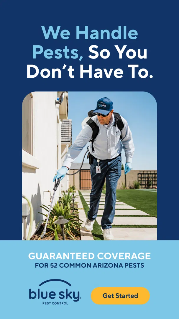 Blue Sky Pest Control ad