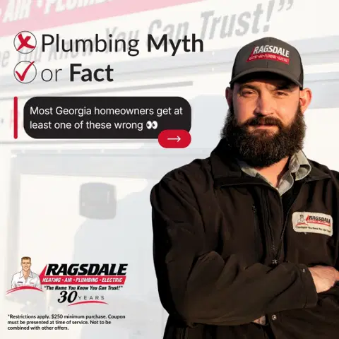 Ragsdale Heating, Air, Plumbing & Electrical ad
