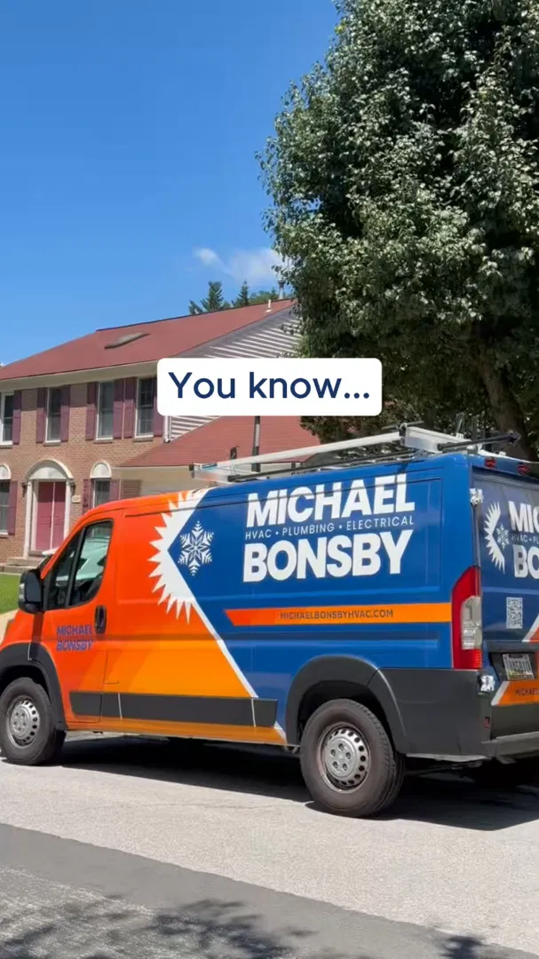 Michael Bonsby HVAC, Plumbing & Electrical ad