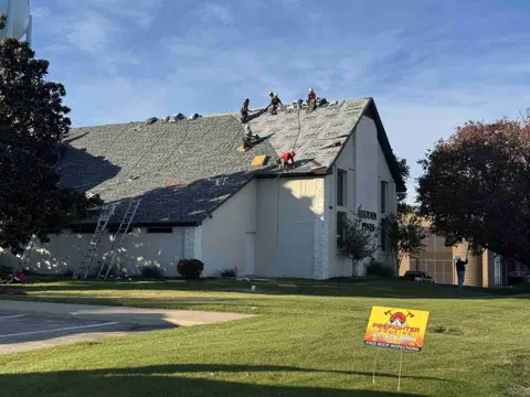 Firefighter Roofing ad