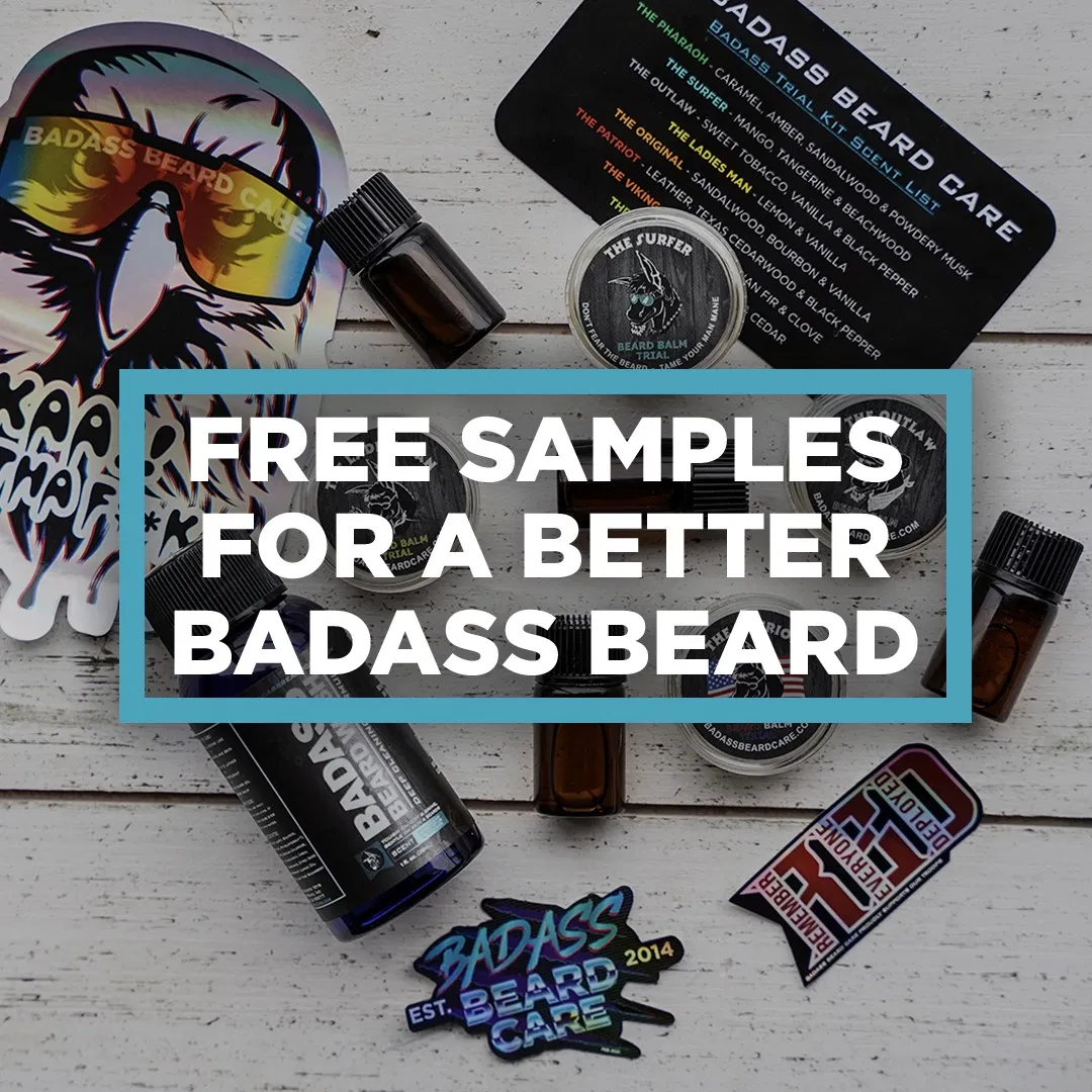 Badass Beard Care ad