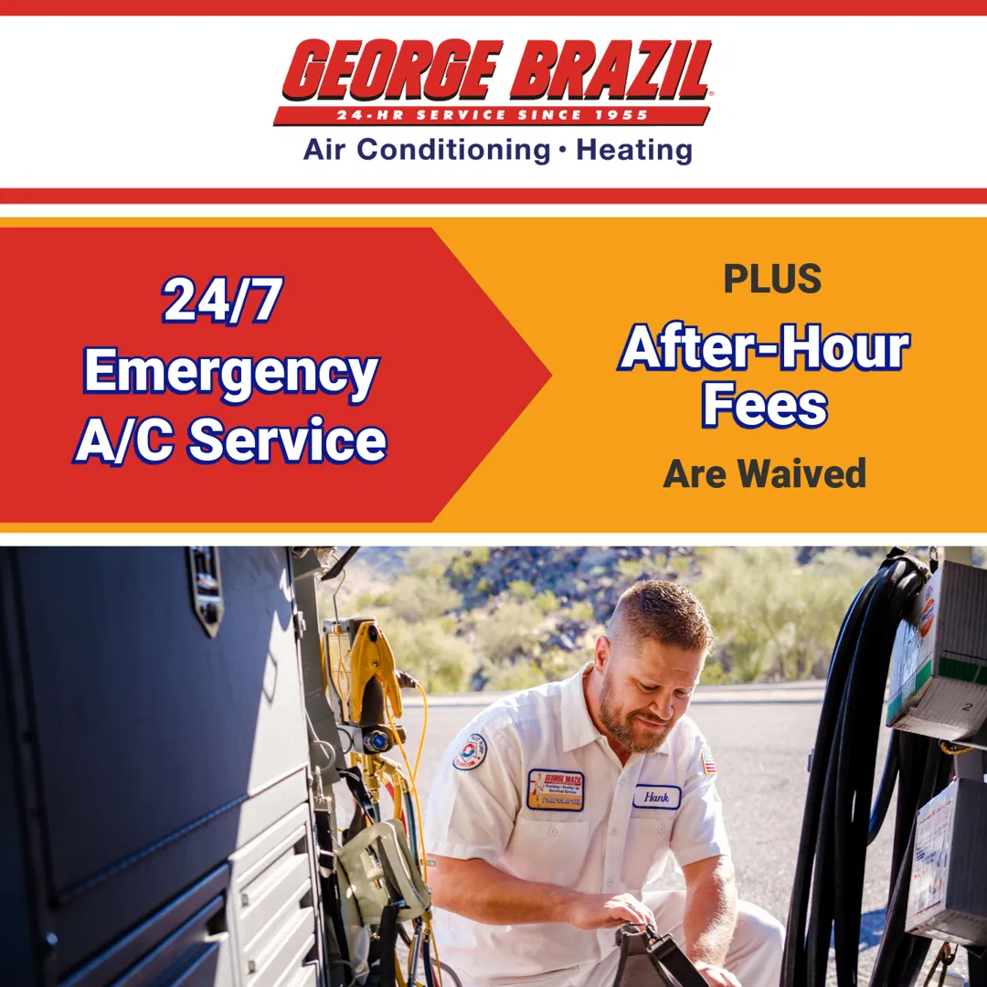 George Brazil Air Conditioning & Heating ad