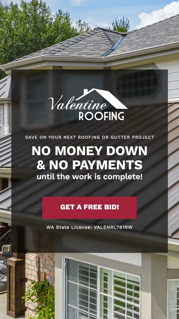 Valentine Roofing ad