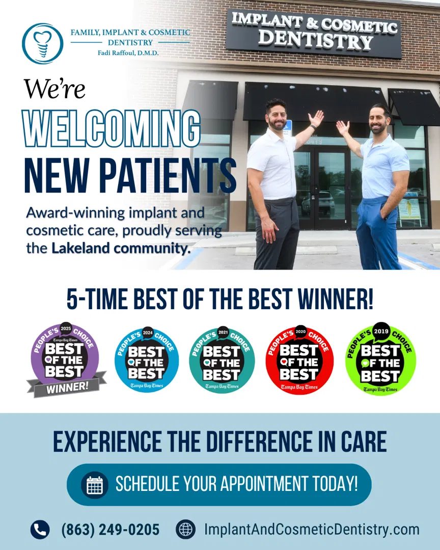 Family Implant and Cosmetic Dentistry - Brandon ad