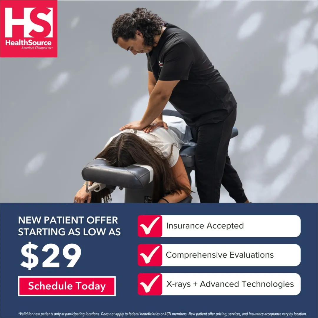 HealthSource Chiropractic of Troy ad