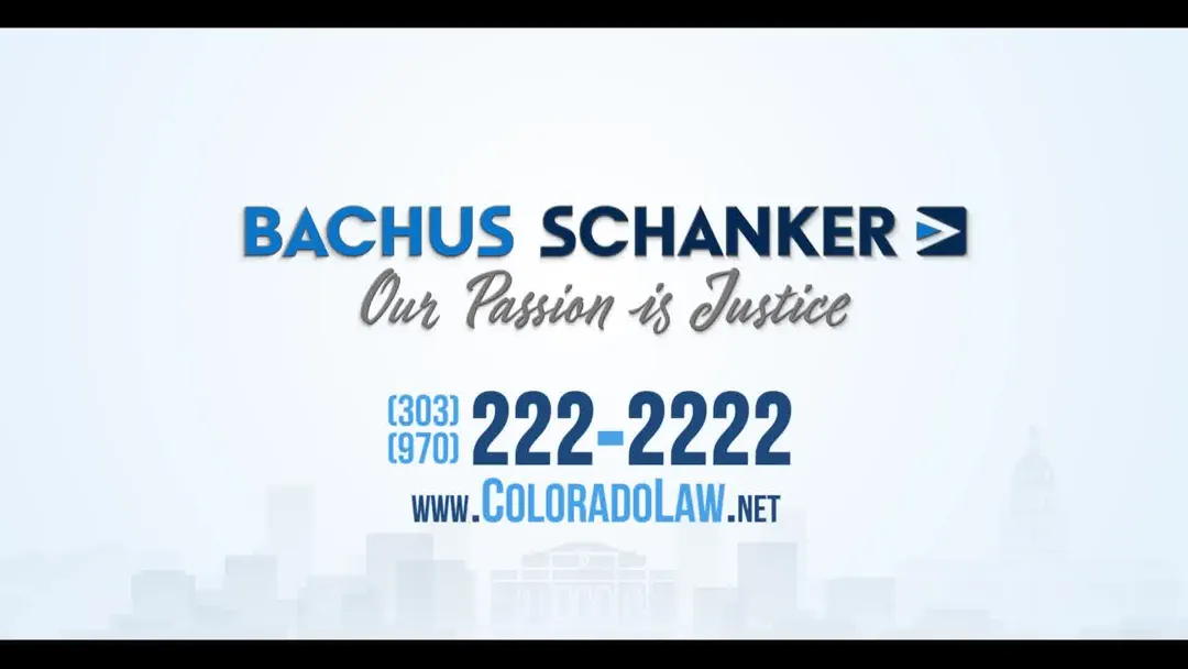 Bachus & Schanker, Personal Injury Lawyers | Denver Office ad