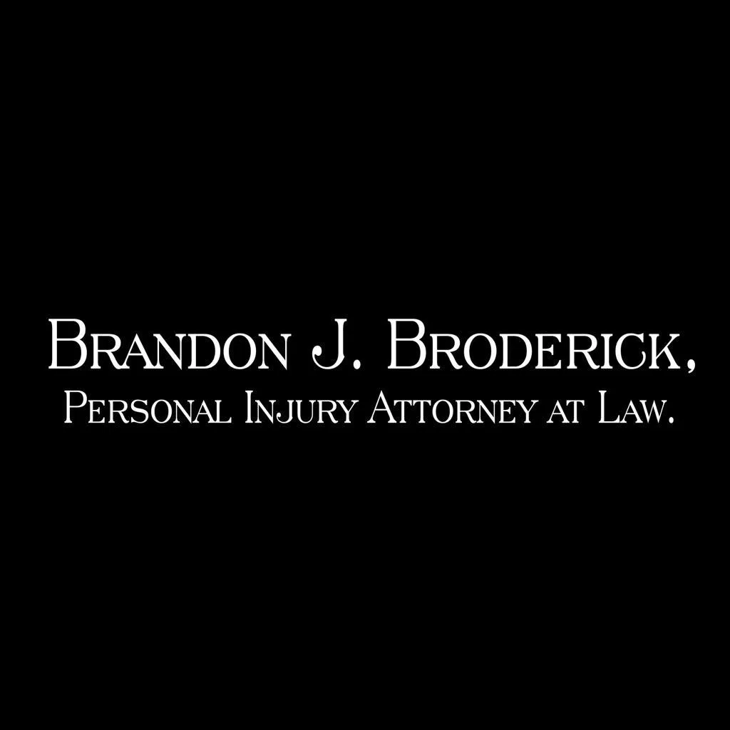 Brandon J. Broderick, Personal Injury Attorney at Law ad