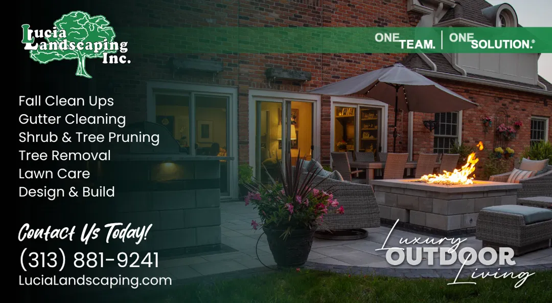 Lucia Landscaping ad