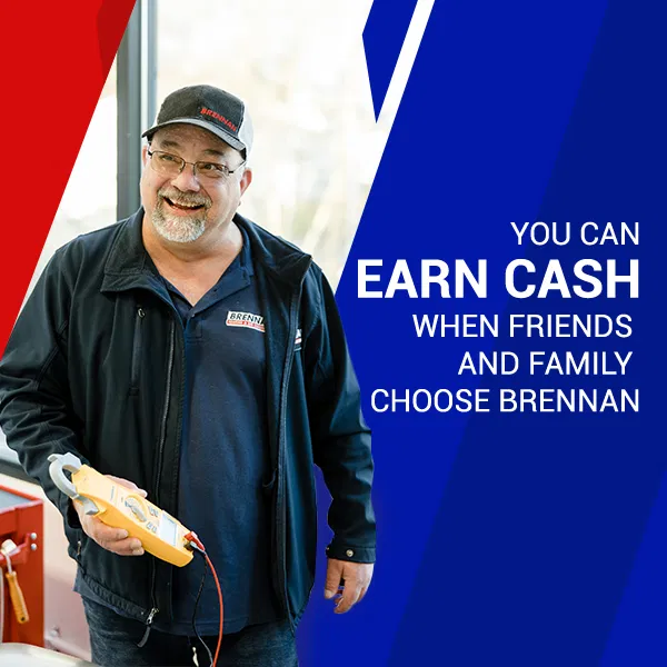 Brennan Heating, Air Conditioning, & Electric ad