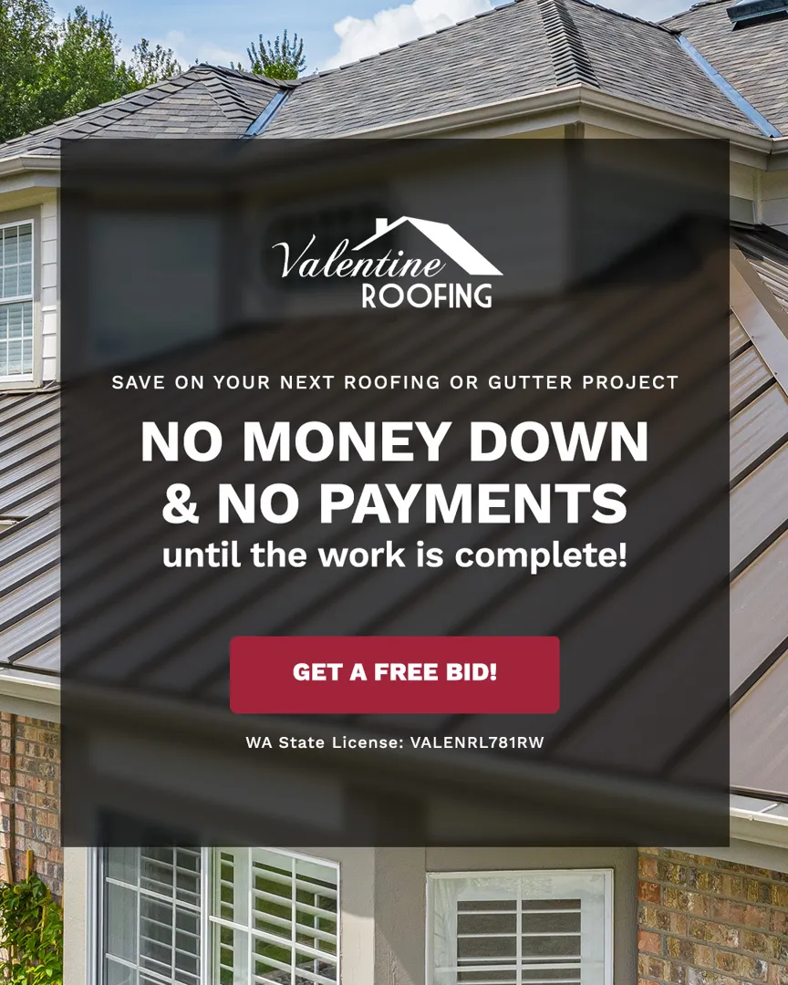 Valentine Roofing ad